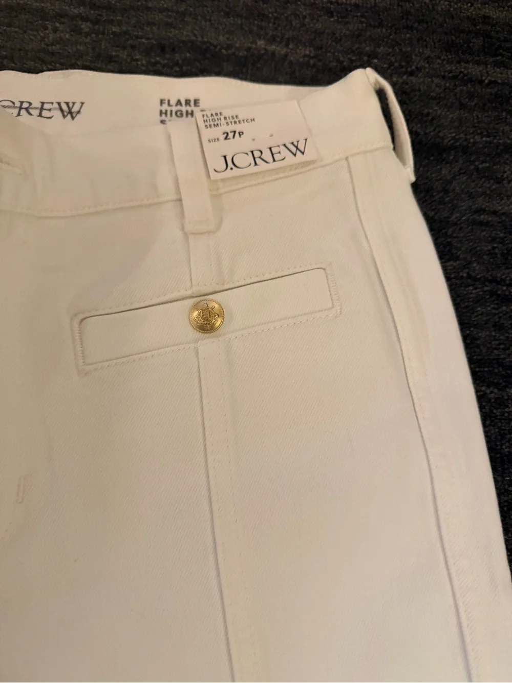 J CREW 27P New vintage flare jean CP911